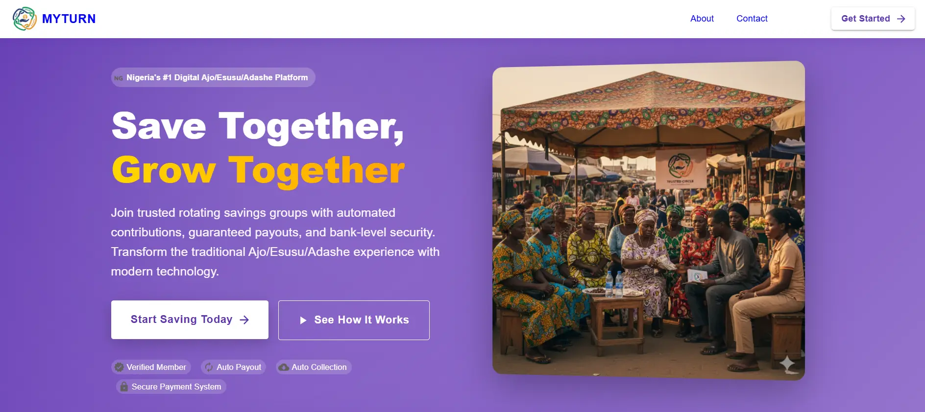 MYTURN Savings Platform