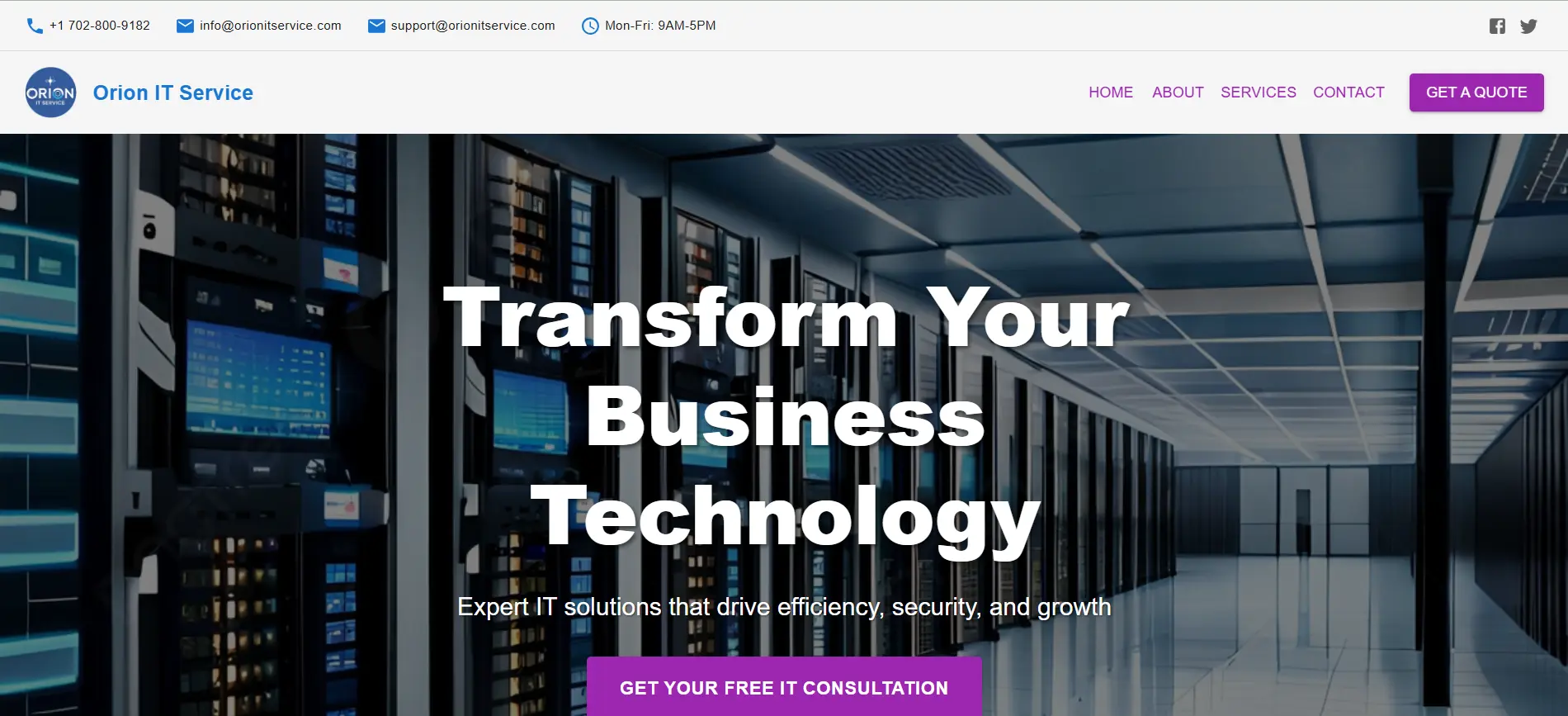 Business Website